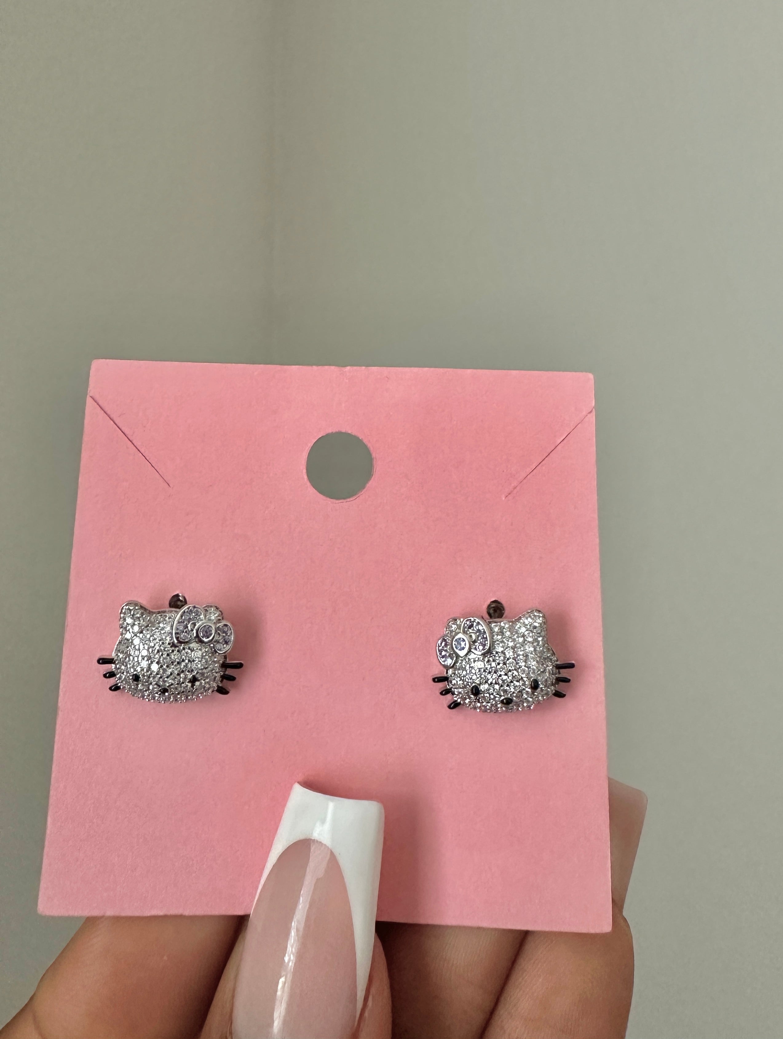 Iced Out HK Earrings