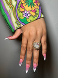 HK Bling Heart Ring