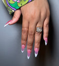 HK Bow Face Ring
