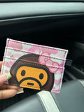 Pink Camo Card Holder